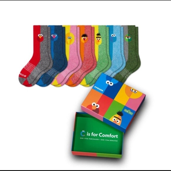 Bombas Unisex Sesame Street Limited Edition Crew Socks - Picture 6 of 7